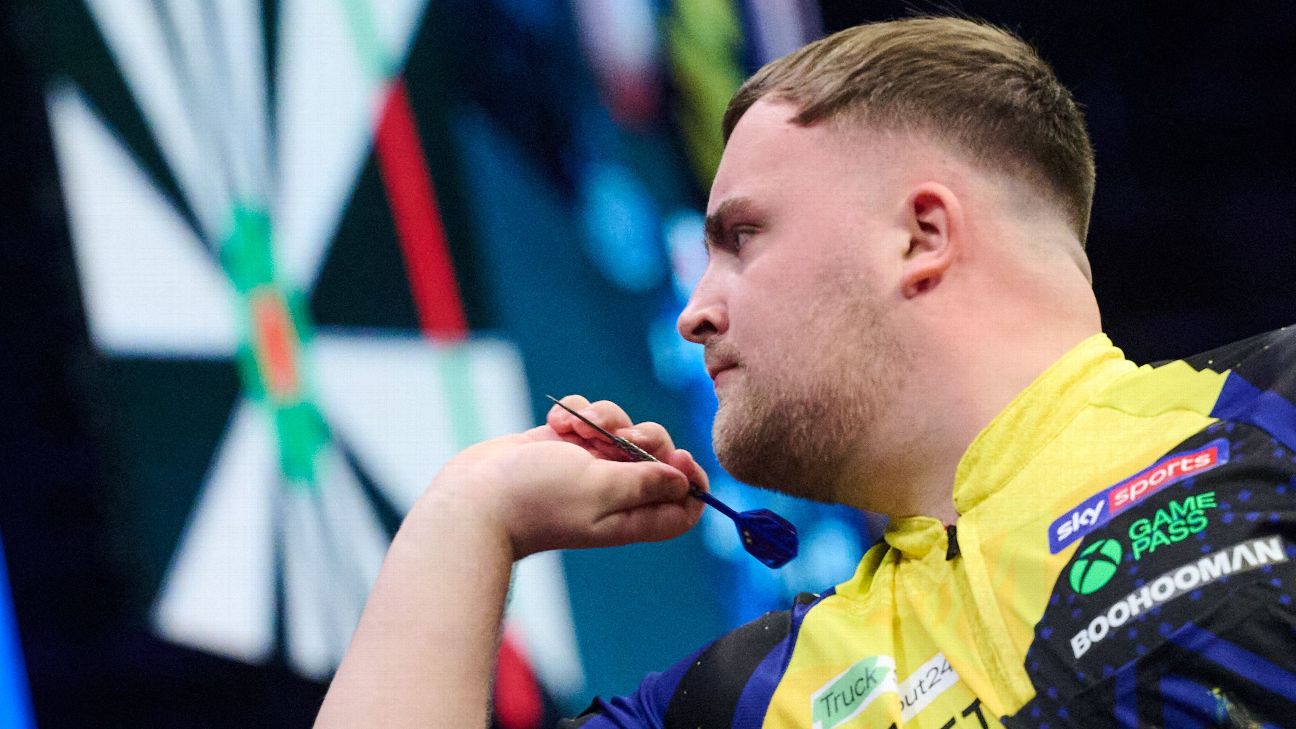 Article image accompanying Luke Littler ignores any TV nastiness to focus energy on European Championship on WagerUp Sports News.