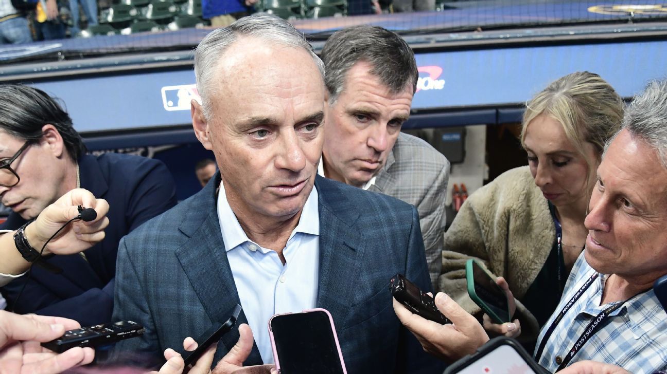 espn.com - Jesse Rogers - Manfred: Rays-Brewers World Series good for game, but salary cap still needed