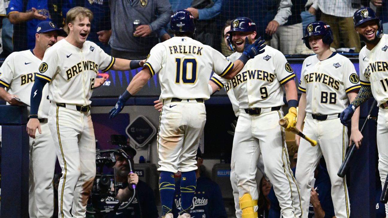 espn.com - Jeff Passan - World Series Game 2 comeback shows Brewers are inevitable