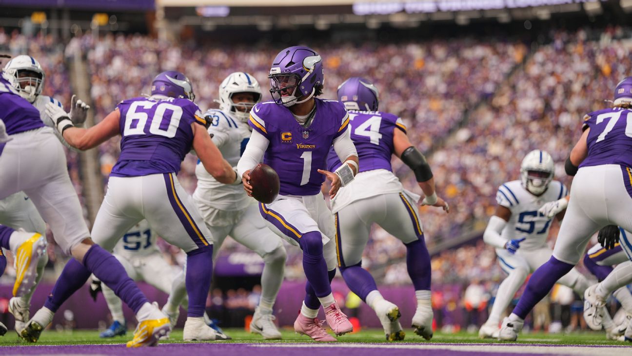 'We're not far off,' O'Connell says as Vikings reach 6-0 despite lagging offense