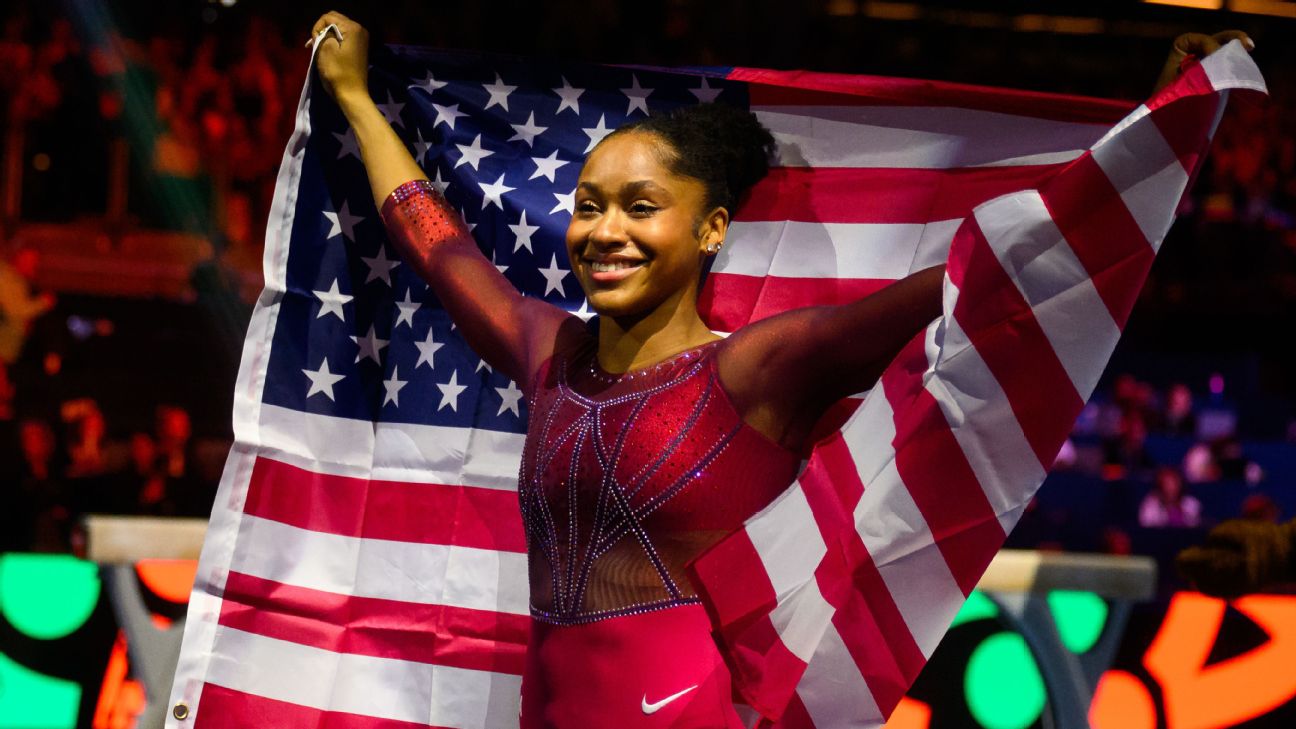 After heartbreaking injuries at both the 2021 and 2024 Olympic trials, Skye Blakely won the all-around title at the 2026 world championships, and earned bronze medals on vault and bars. — Article image accompanying Five takeaways from 2026 world gymnastics championships on WagerUp Sports News. After heartbreaking injuries at both the 2021 and 2024 Olympic trials, Skye Blakely won the all-around title at the 2026 world championships, and earned bronze medals on vault and bars. — Article image accompanying Five takeaways from 2026 world gymnastics championships on WagerUp Sports News.