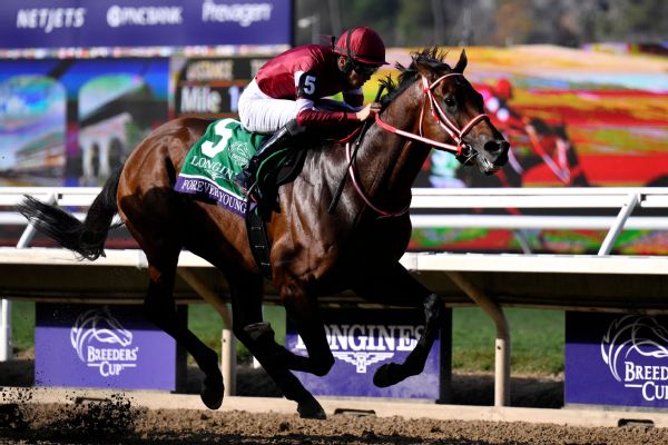 Article image accompanying Defending champion Forever Young opens as 2-1 favorite in Breeders' Cup Classic on WagerUp Sports News. Article image accompanying Defending champion Forever Young opens as 2-1 favorite in Breeders' Cup Classic on WagerUp Sports News.