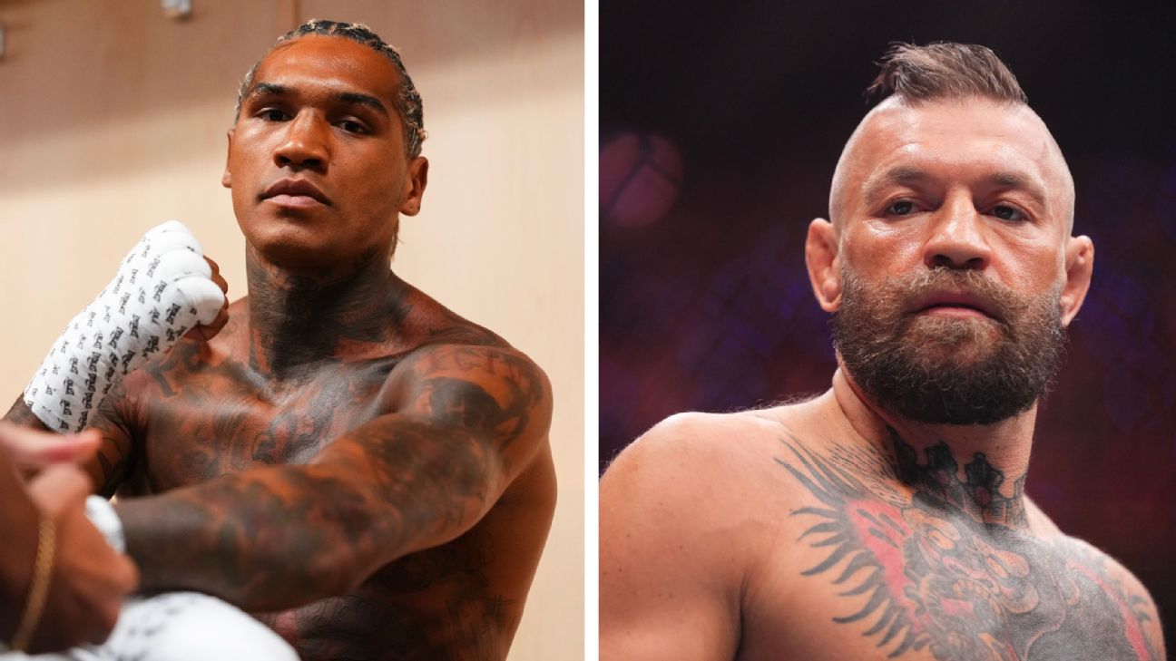 Article image accompanying Conor Benn calls out Conor McGregor, eyes early 2027 return on WagerUp Sports News.