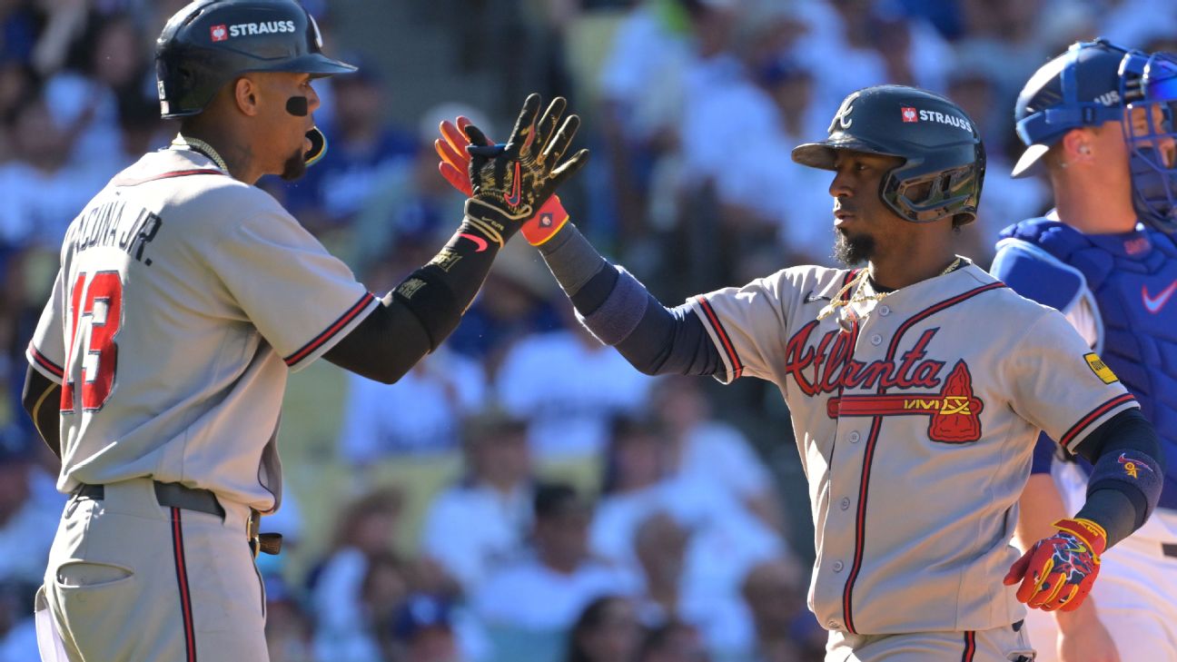 Braves exercise options on Acuña, Albies