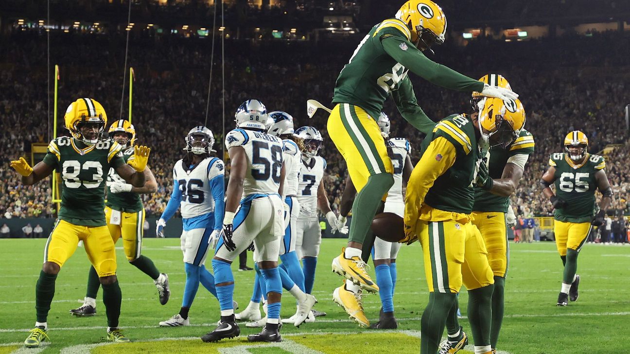 Packers' Jacobs says TD celebration was ode to gospel song, not mocking arrest