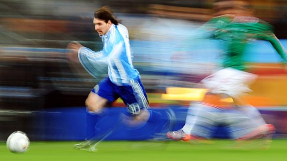 How Fast is Messi  